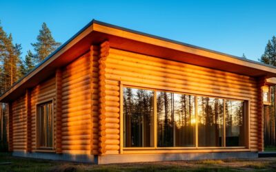 Avantages de la construction en madriers de bois pour des maisons durables